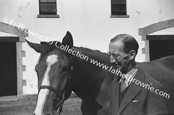 KILLEEN CASTLE   LORD FINGAL WITH HORSE